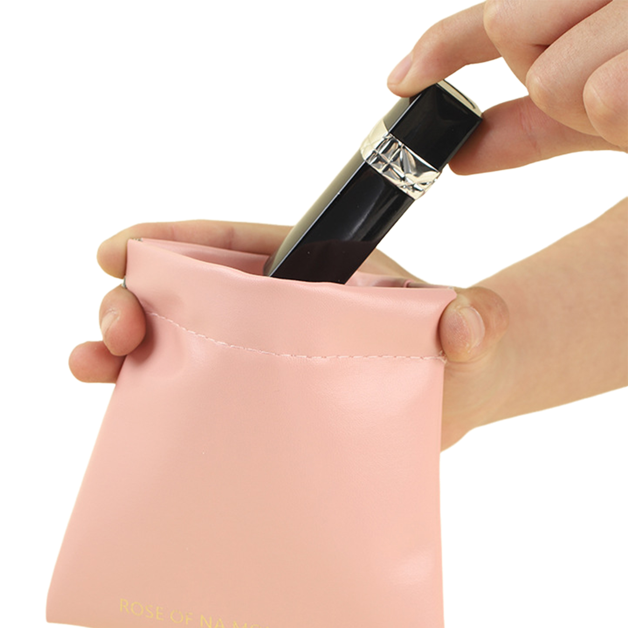 Storage Bag for Earphones and Change with Automatic Closure 1