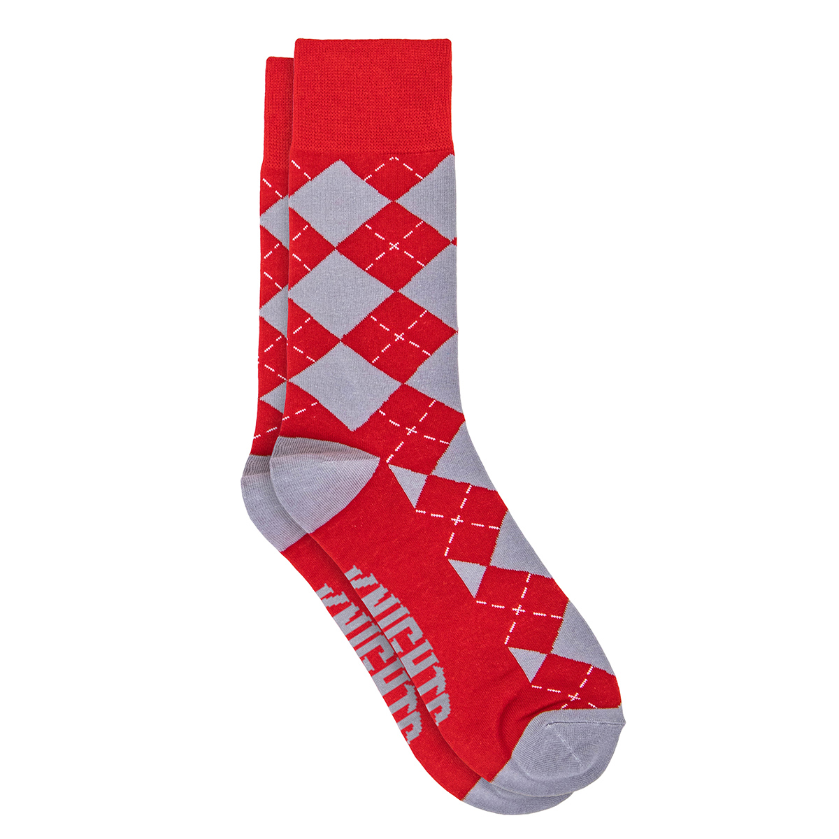 Logo Argyle Simpler Socks