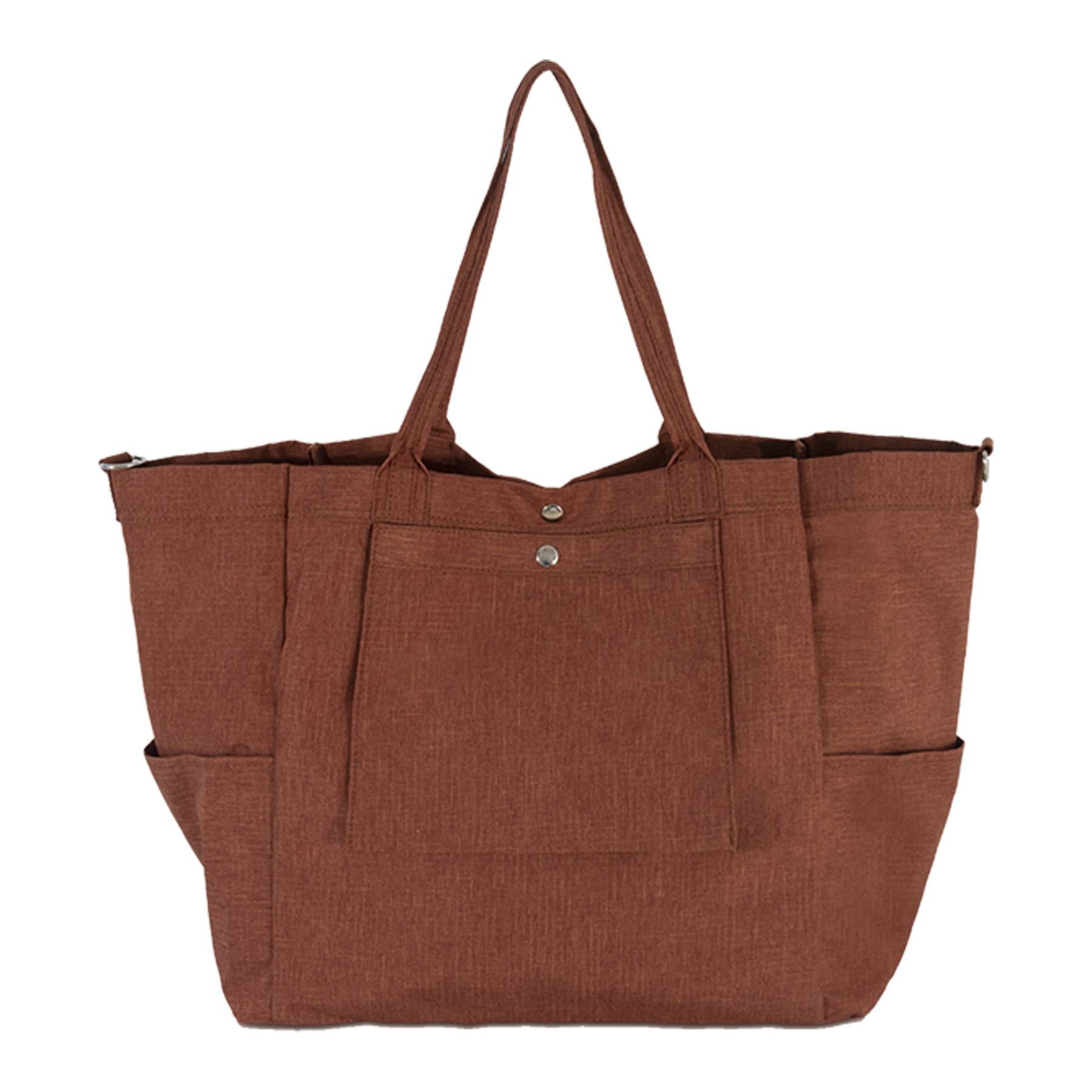 Large Nylon Tote Bag for women, custom tote bag with logo imprint 3