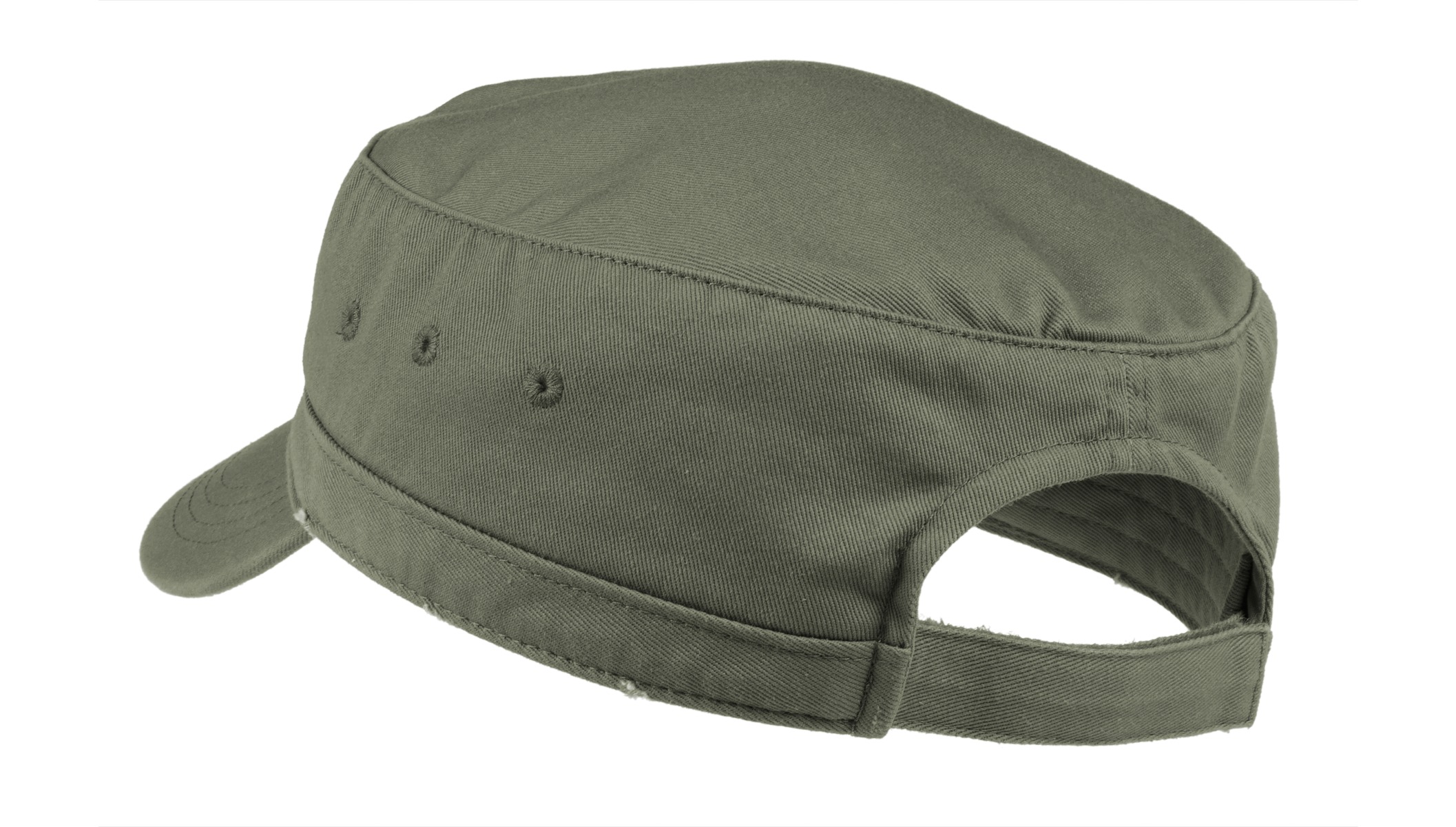 District Distressed Military Hat. DT605 1