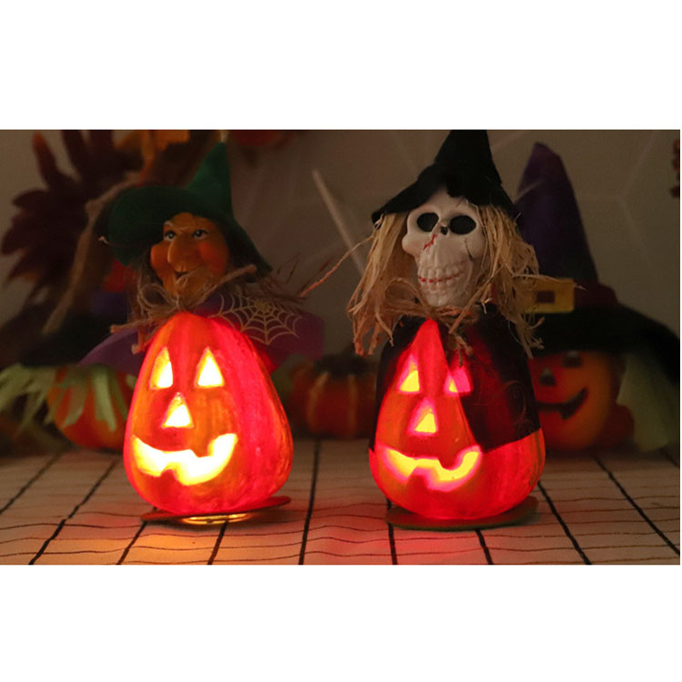 Spooky Halloween Pumpkin Witch Jack O Lantern 4