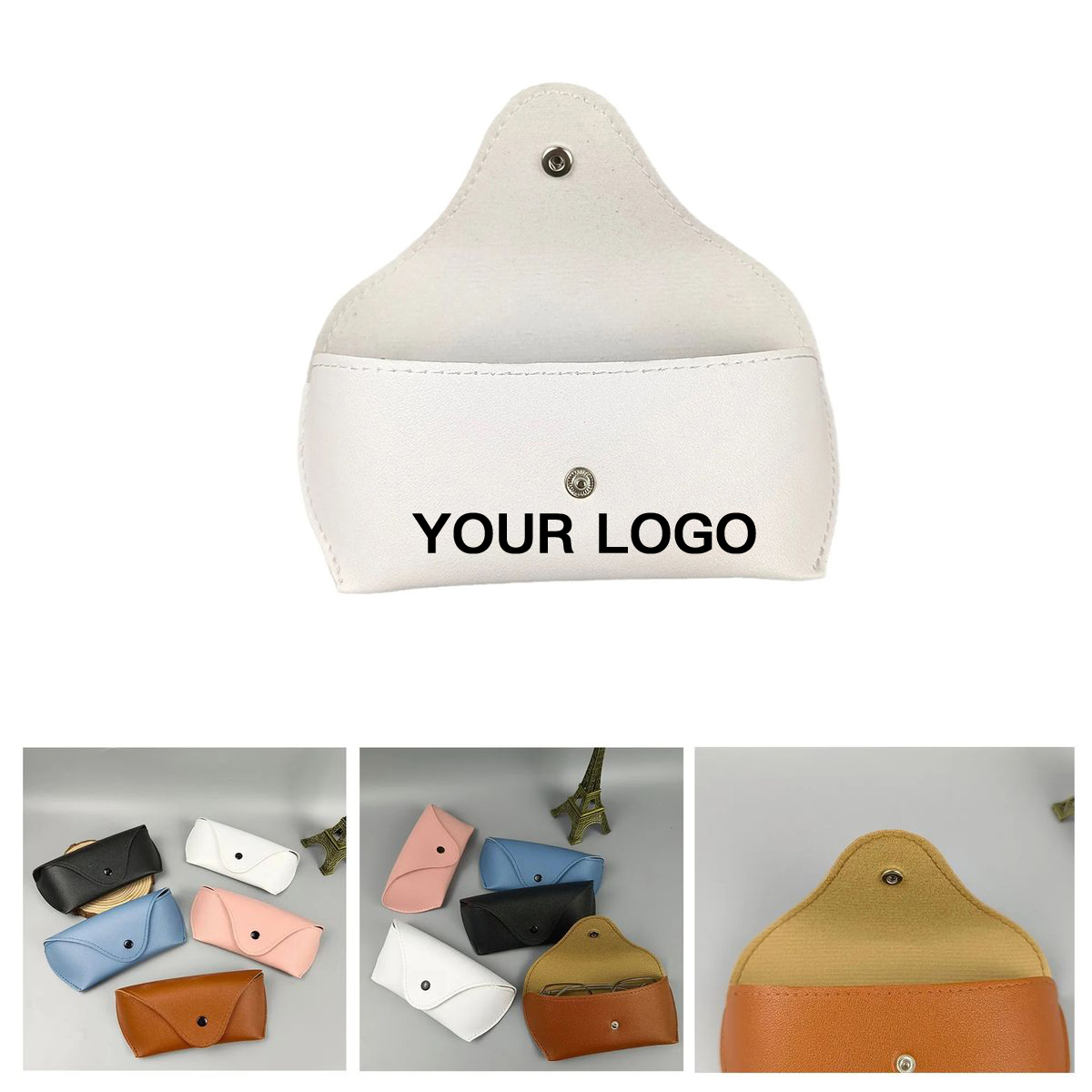 PU Leather Eyewear Case for Daily Protection 2