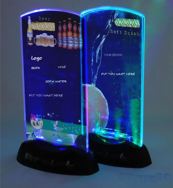 Custom LED Menu Holder 2