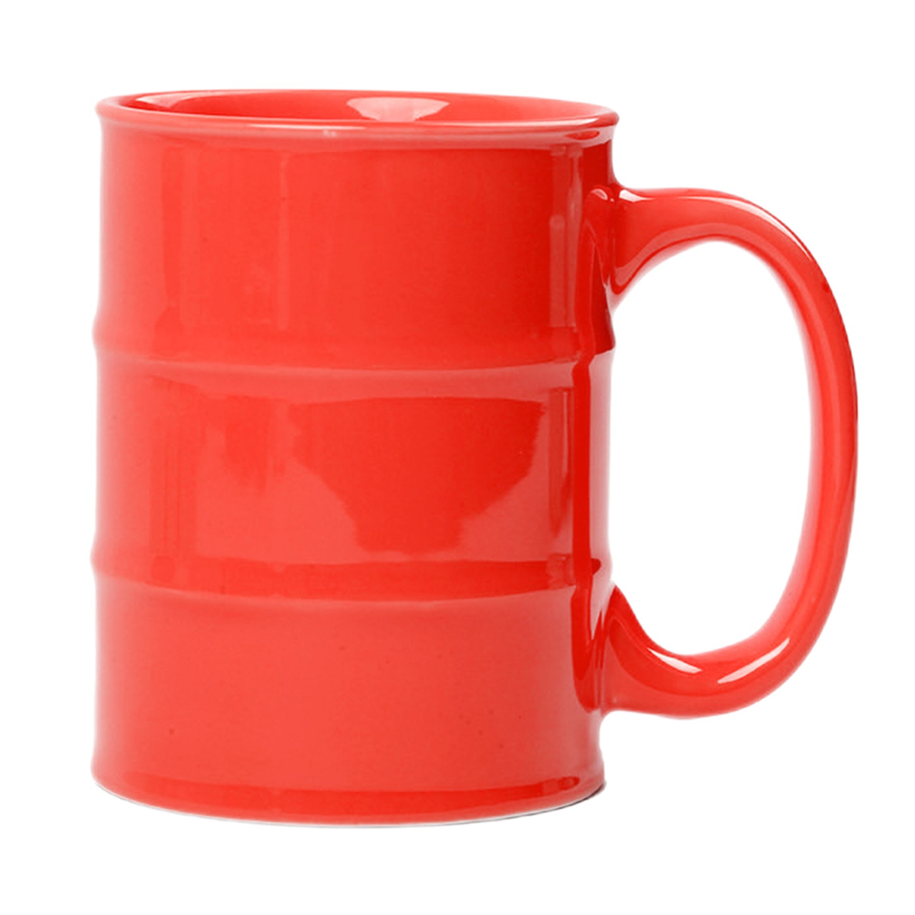 15.22Oz Oil Barrel Shape Ceramic Mug 4