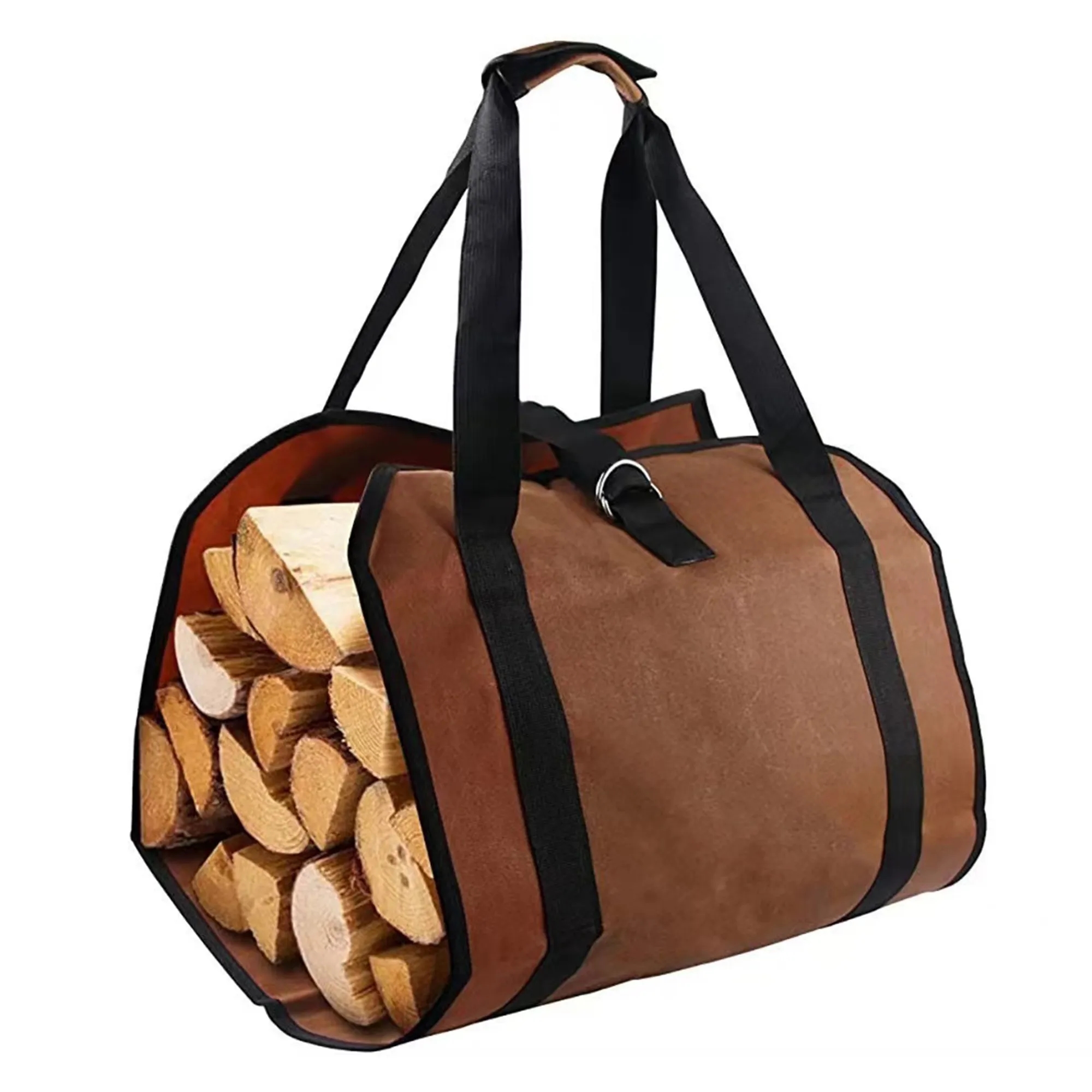 Durable Firewood Storage Bag With Customizable Logo 1