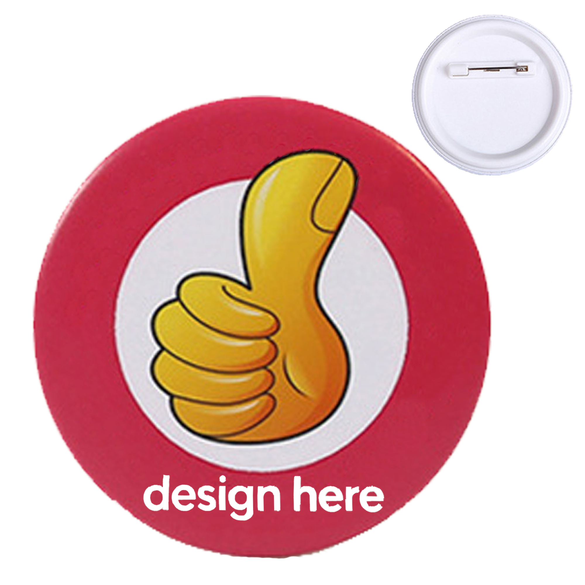 Reusable Name Tinplate Tag Pin 2