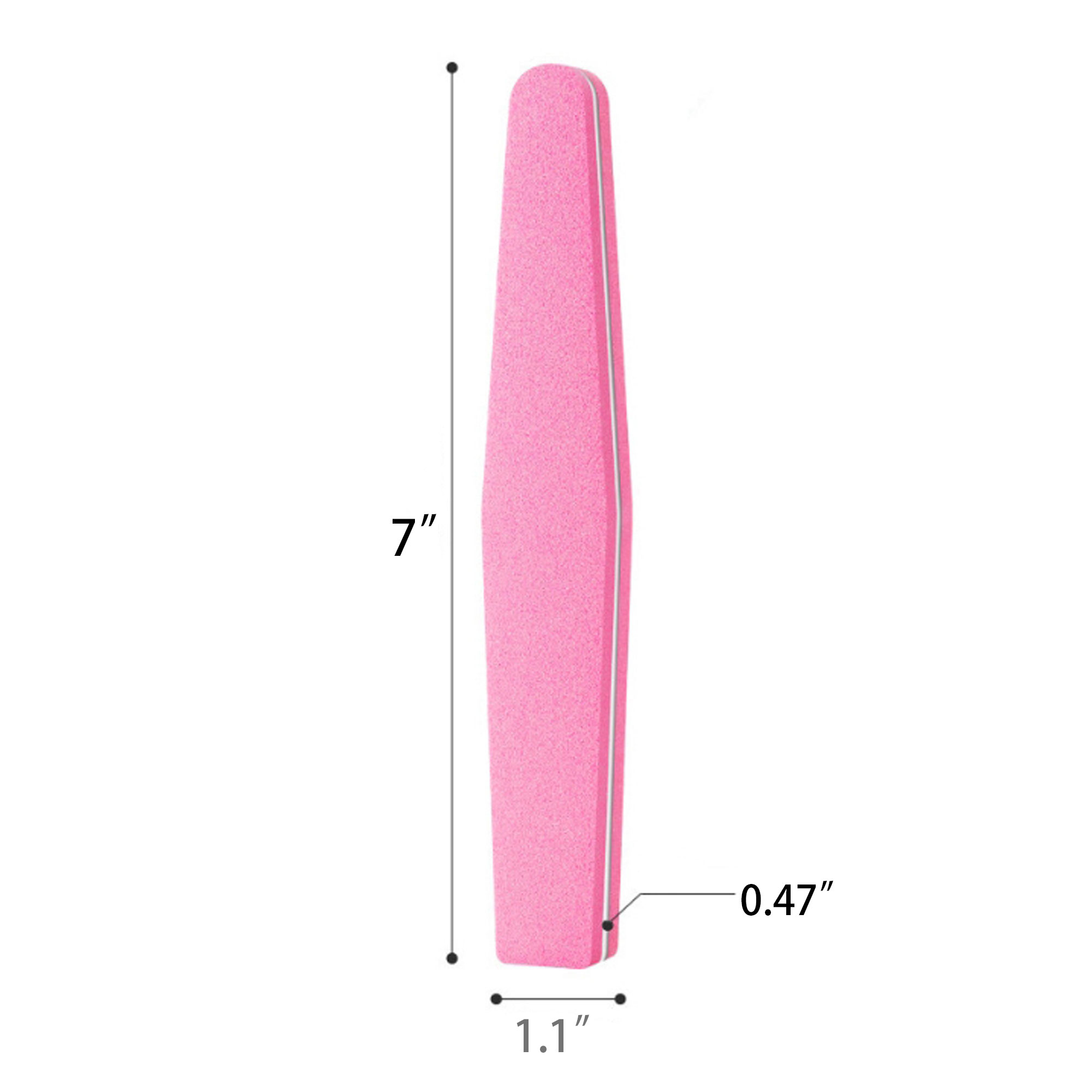 100/180 Grit Nail File 1