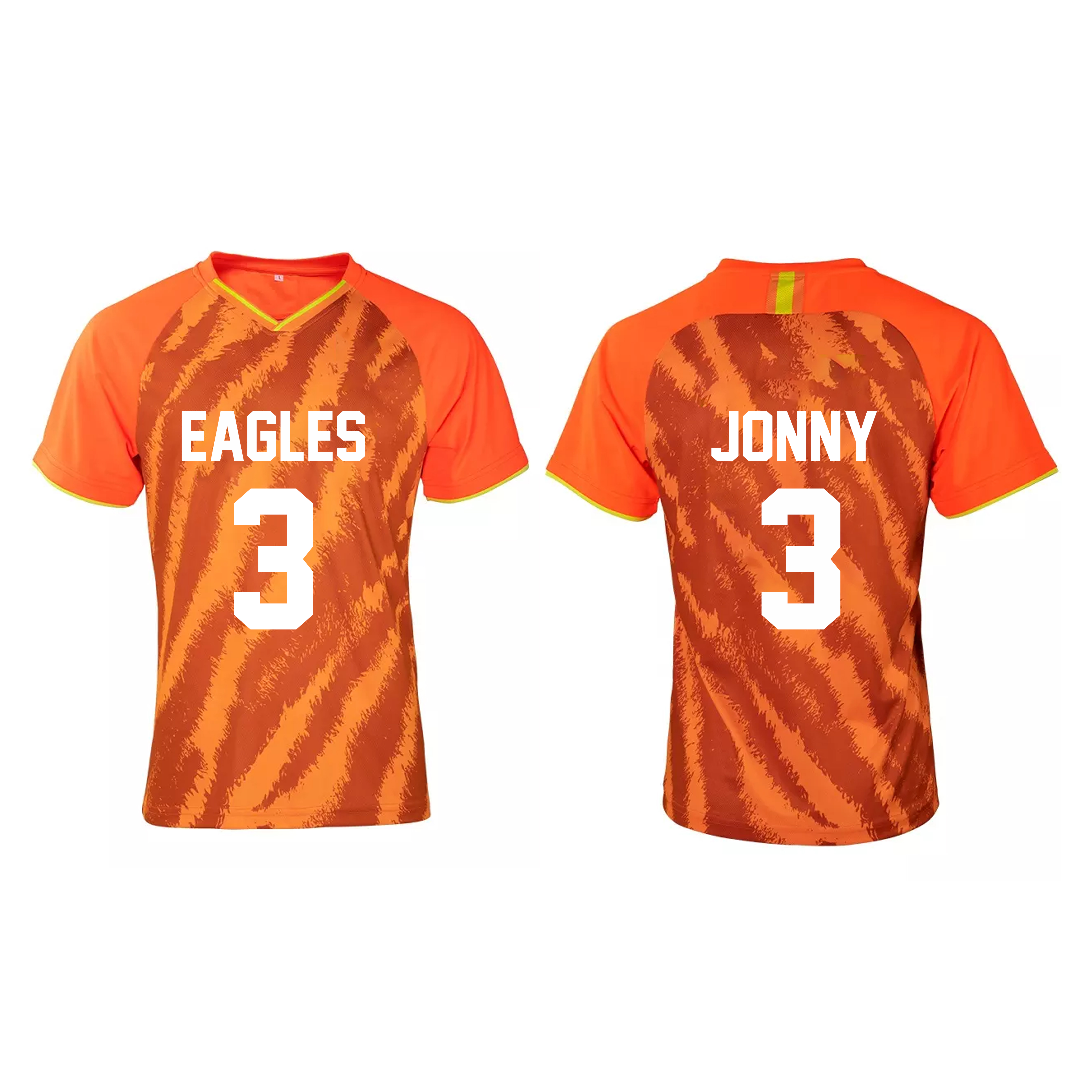 Treble Personalized Soccer Jersey 3