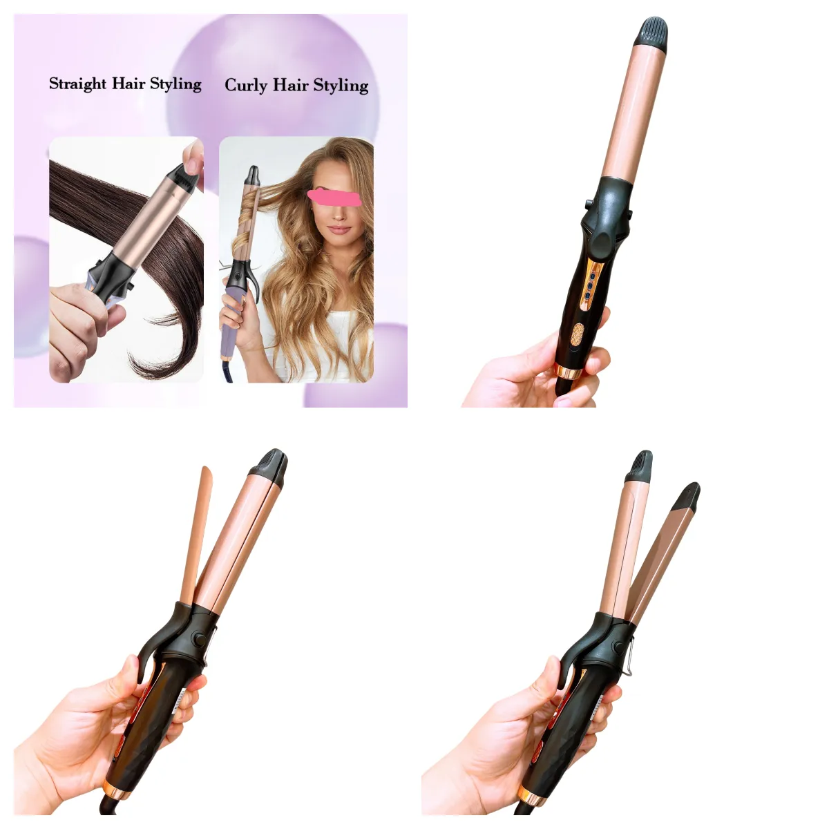 Dual Purpose Straightening and Curling Iron 7