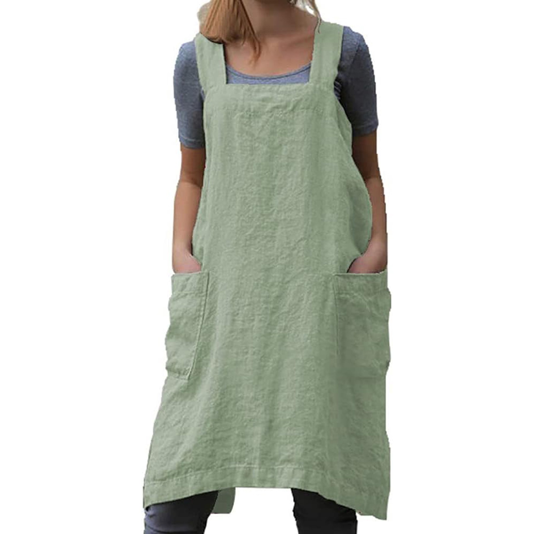 Cotton Linen Apron 2