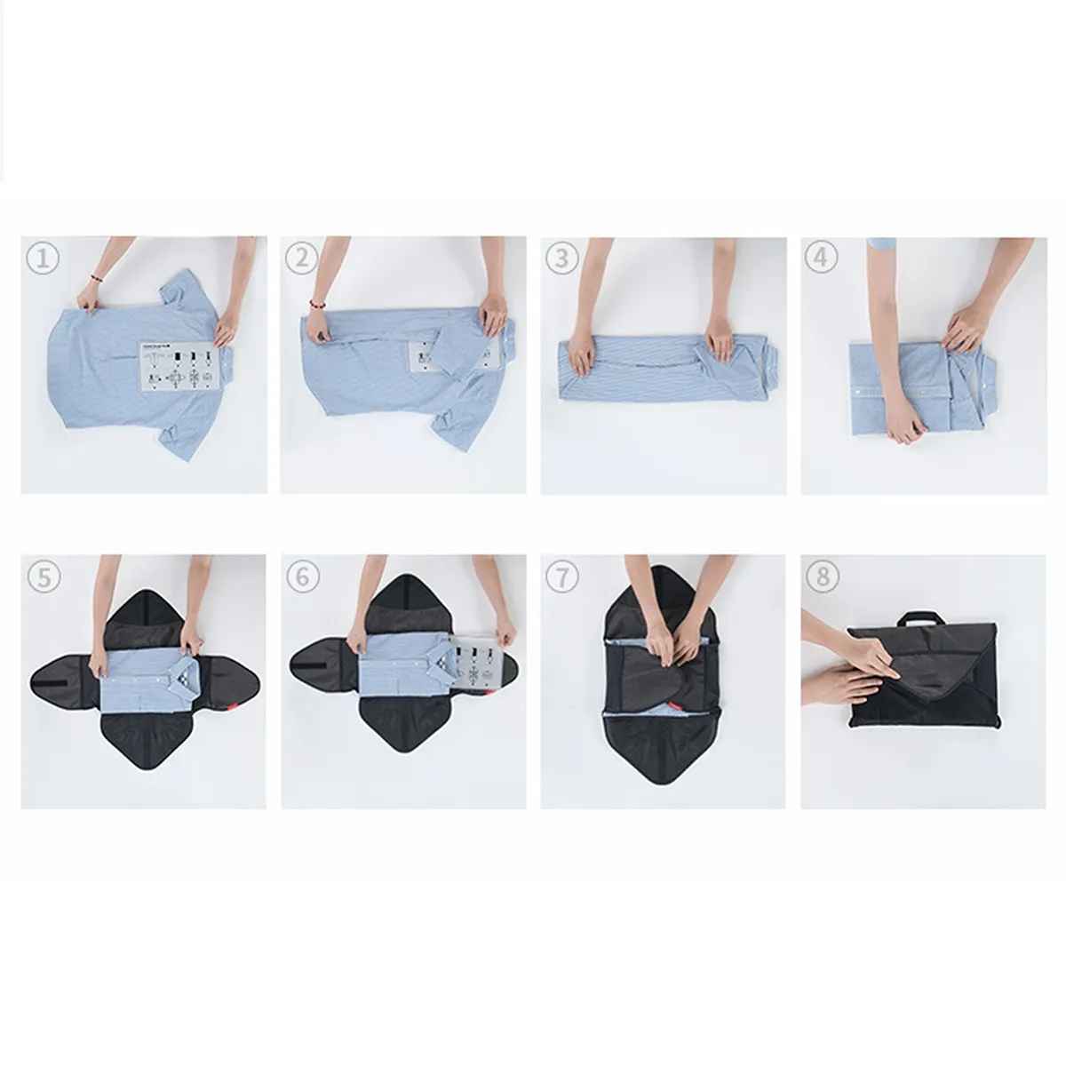 Foldable Portable Travel Garment Storage Bags With Handles 3