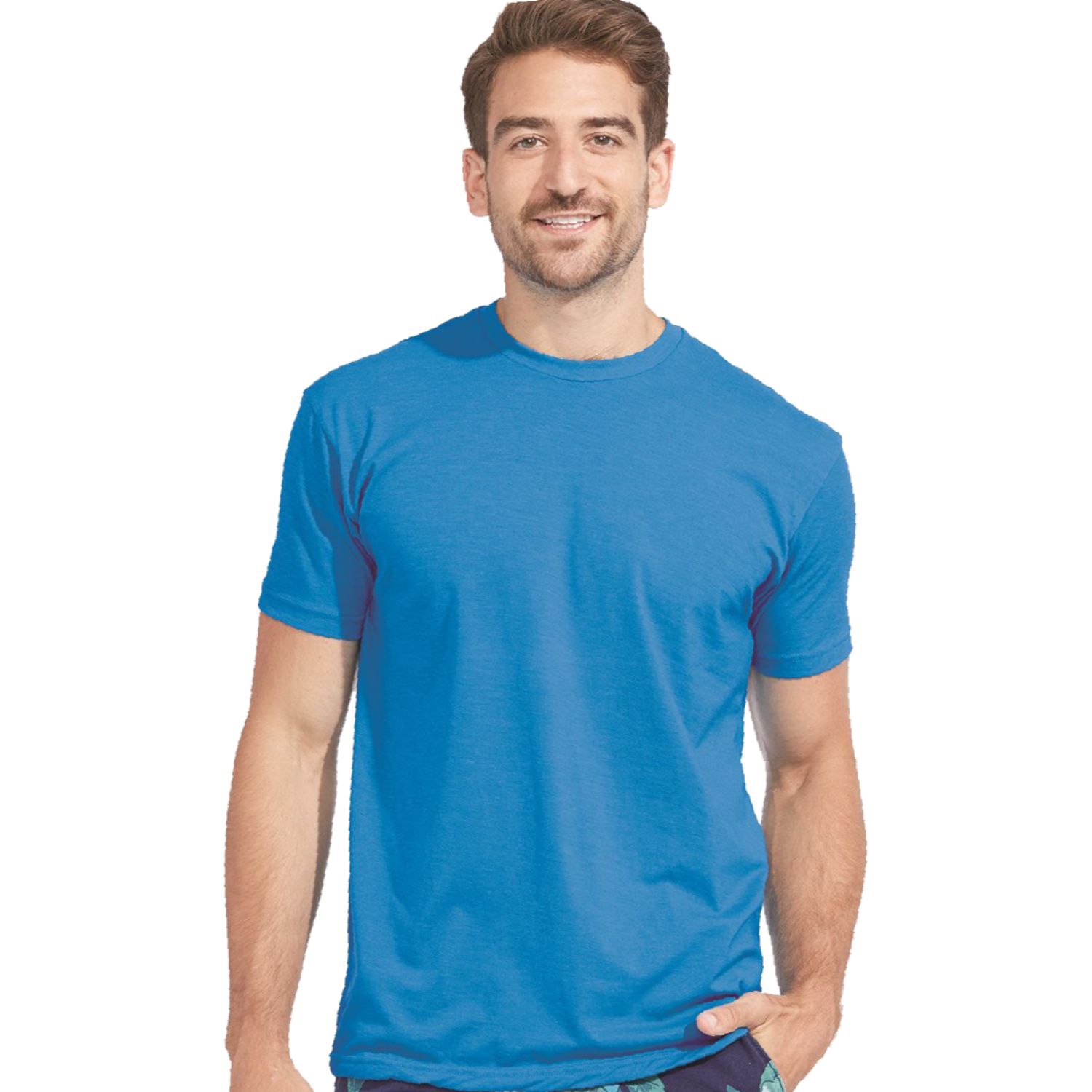 Next Level 4.3 oz. 60/40 Combed Cotton/ Polyester Mens CVC Crew T-Shirts