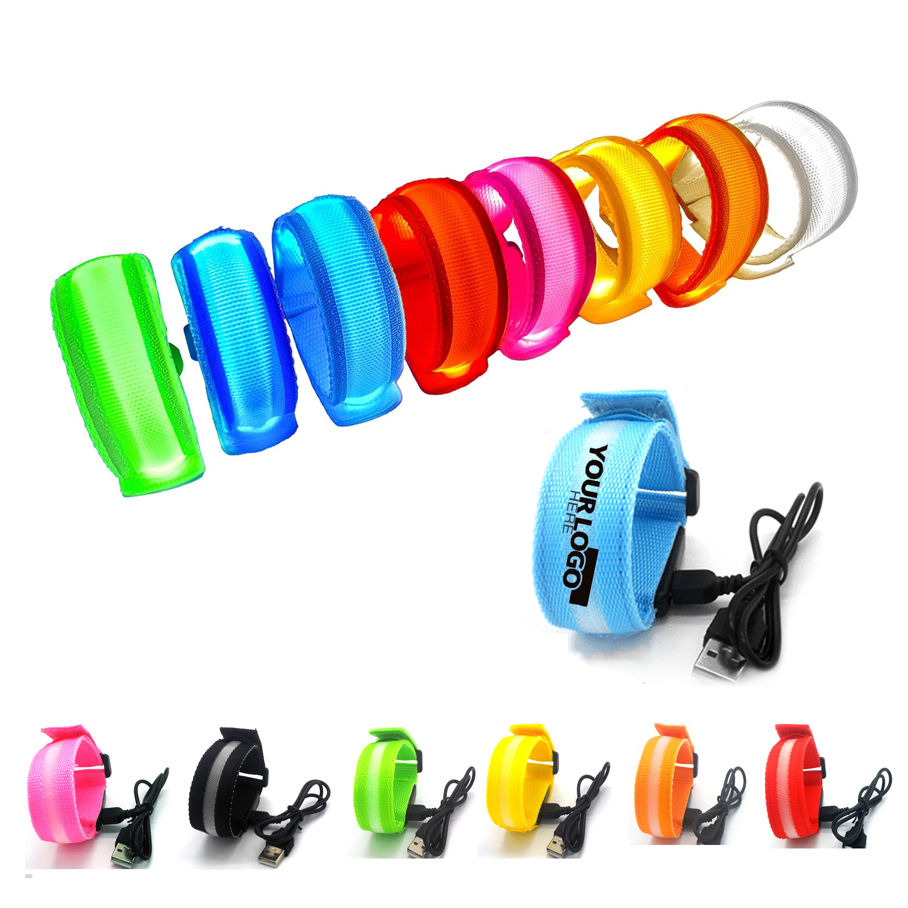 LED Glow Adjustable Bracelet 1