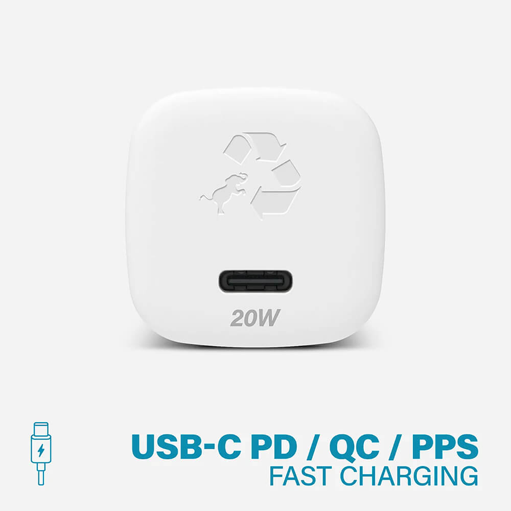 Nimble Wally Subnano 20W USB-C Wall Charger - White 10