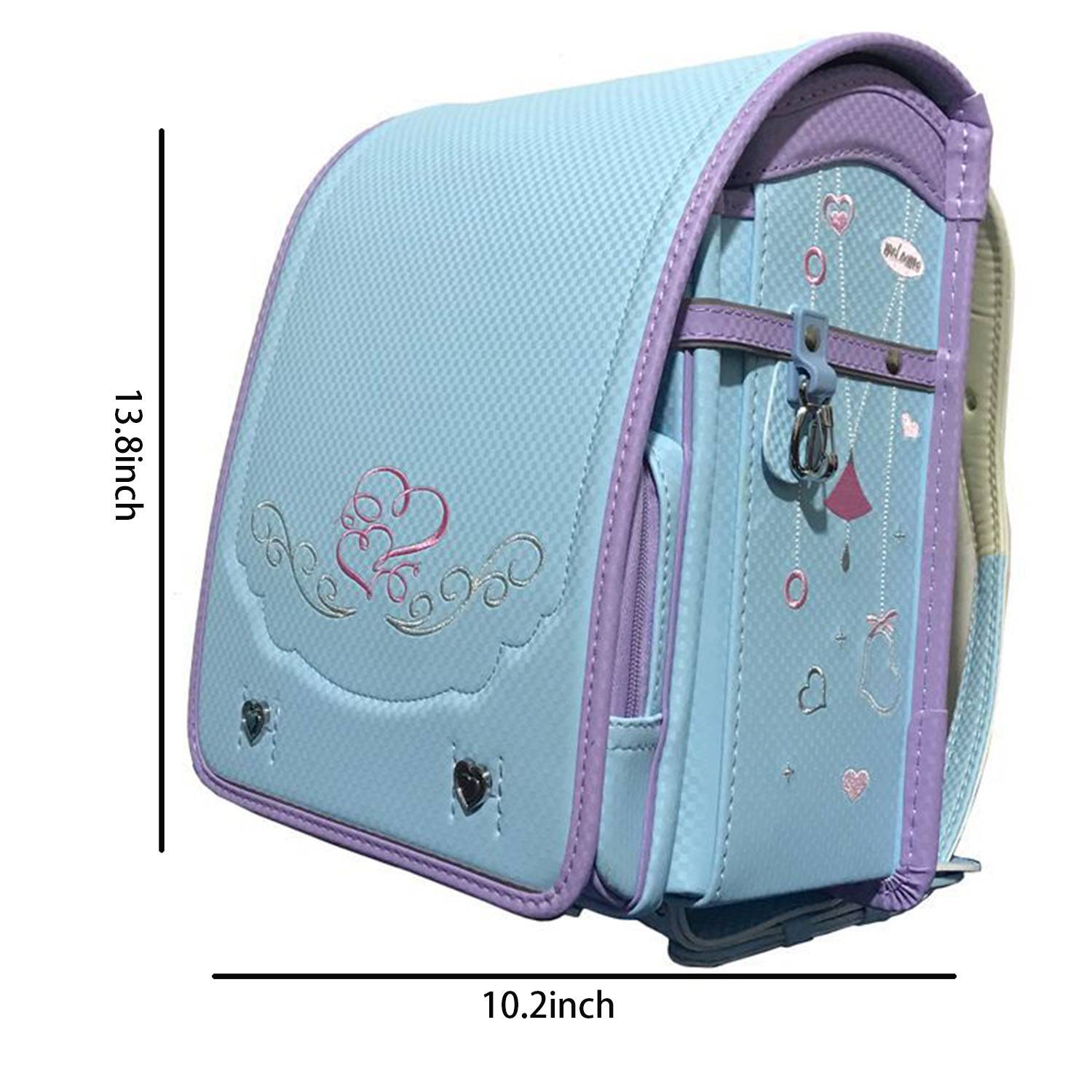 Kids PU Leather Waterproof Backpack 4