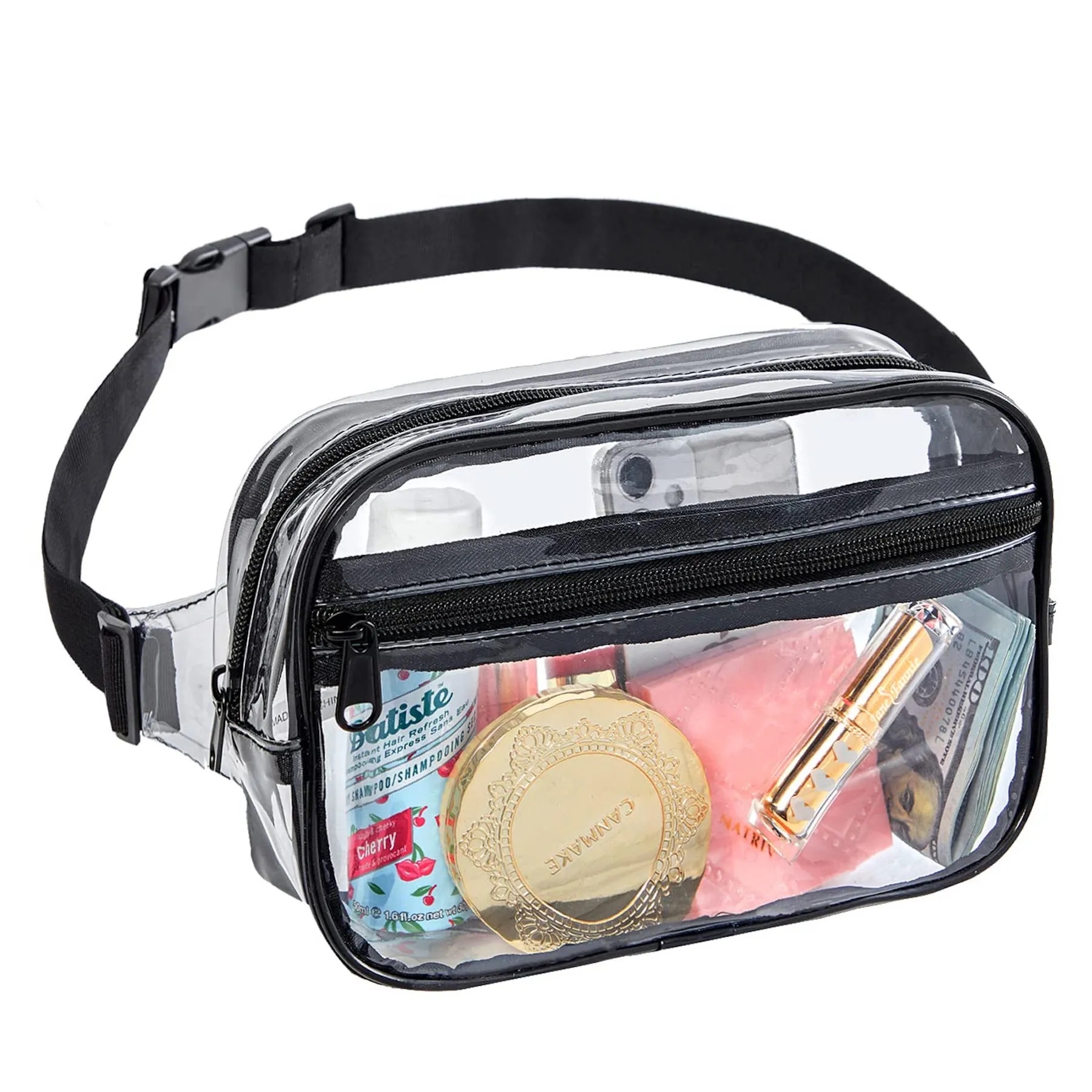 Waterproof Clear Fanny Waist Pack with Adjustable Strap 1