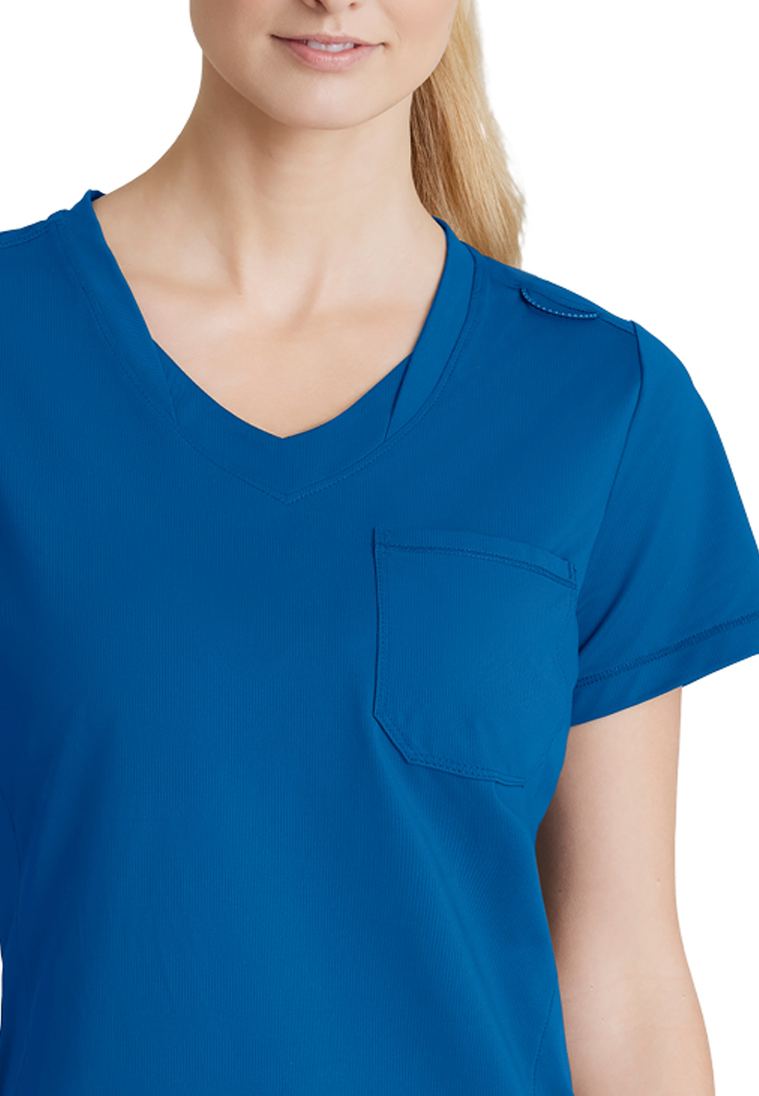 Skechers Slip-Ins - Women's One-Pocket Curved Neck Flow Scrub Top 30