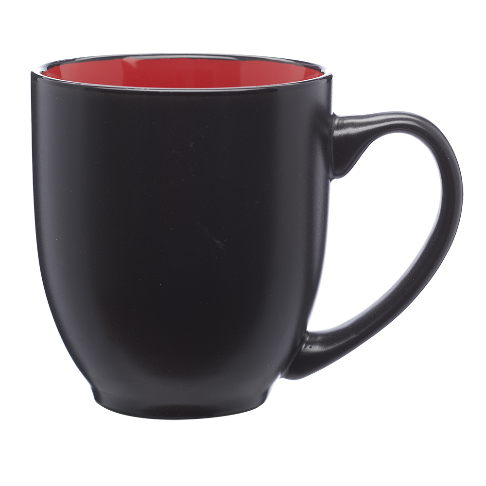 16 oz. Bistro Two-Tone Ceramic Custom Mug - Colors 10