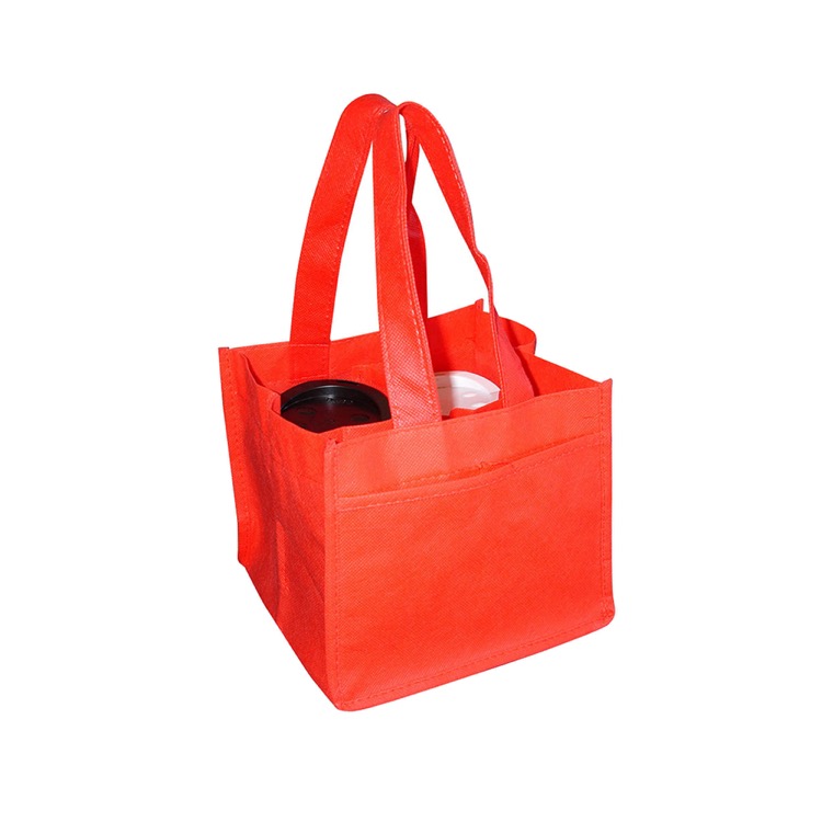 Non Woven 4 Coffee Cups Bag 5