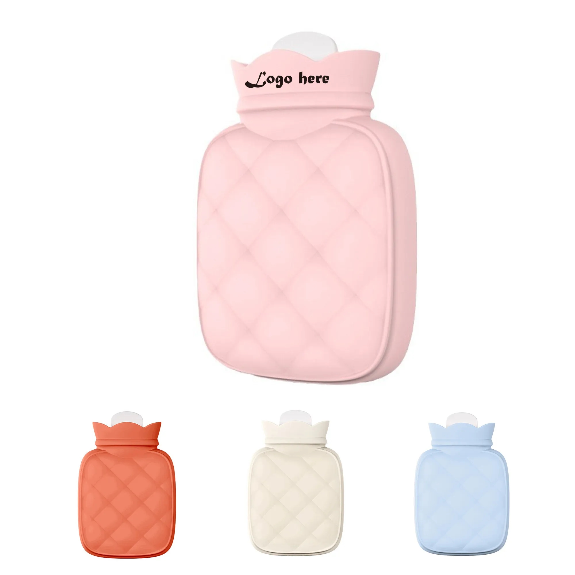 Silicone Warm Water Bag MOQ 10pcs 4