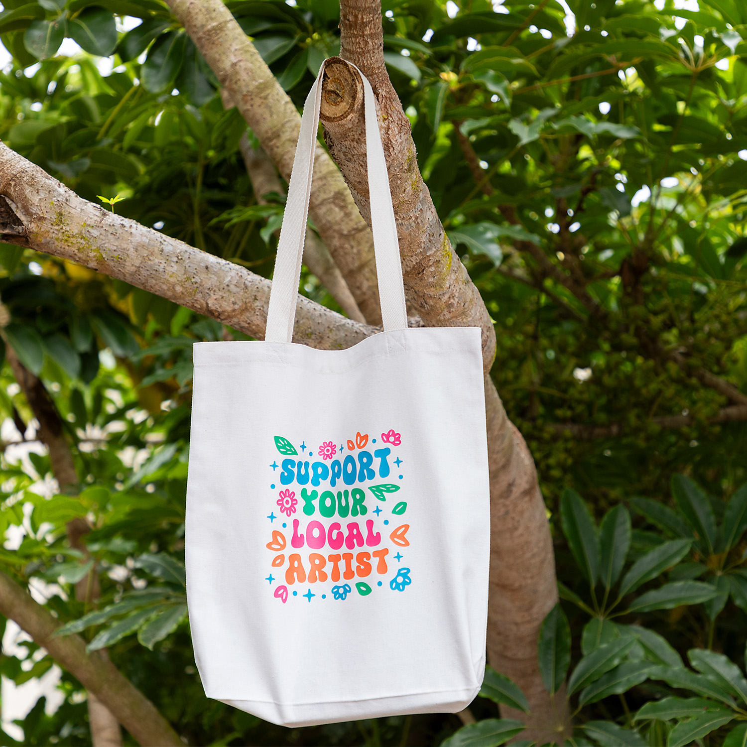 Deluxe Canvas Tote Bag, custom tote bag with logo imprint 4