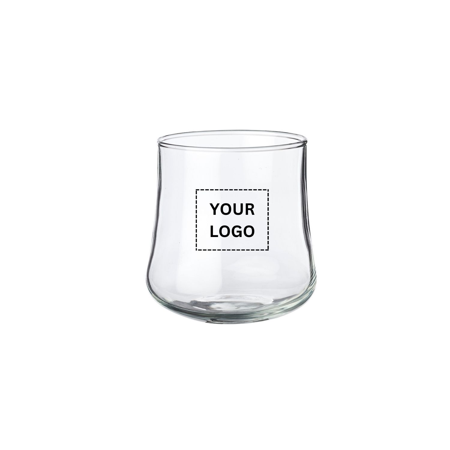 Elegant Rose Bud Stemless Glass, 11 oz. 8
