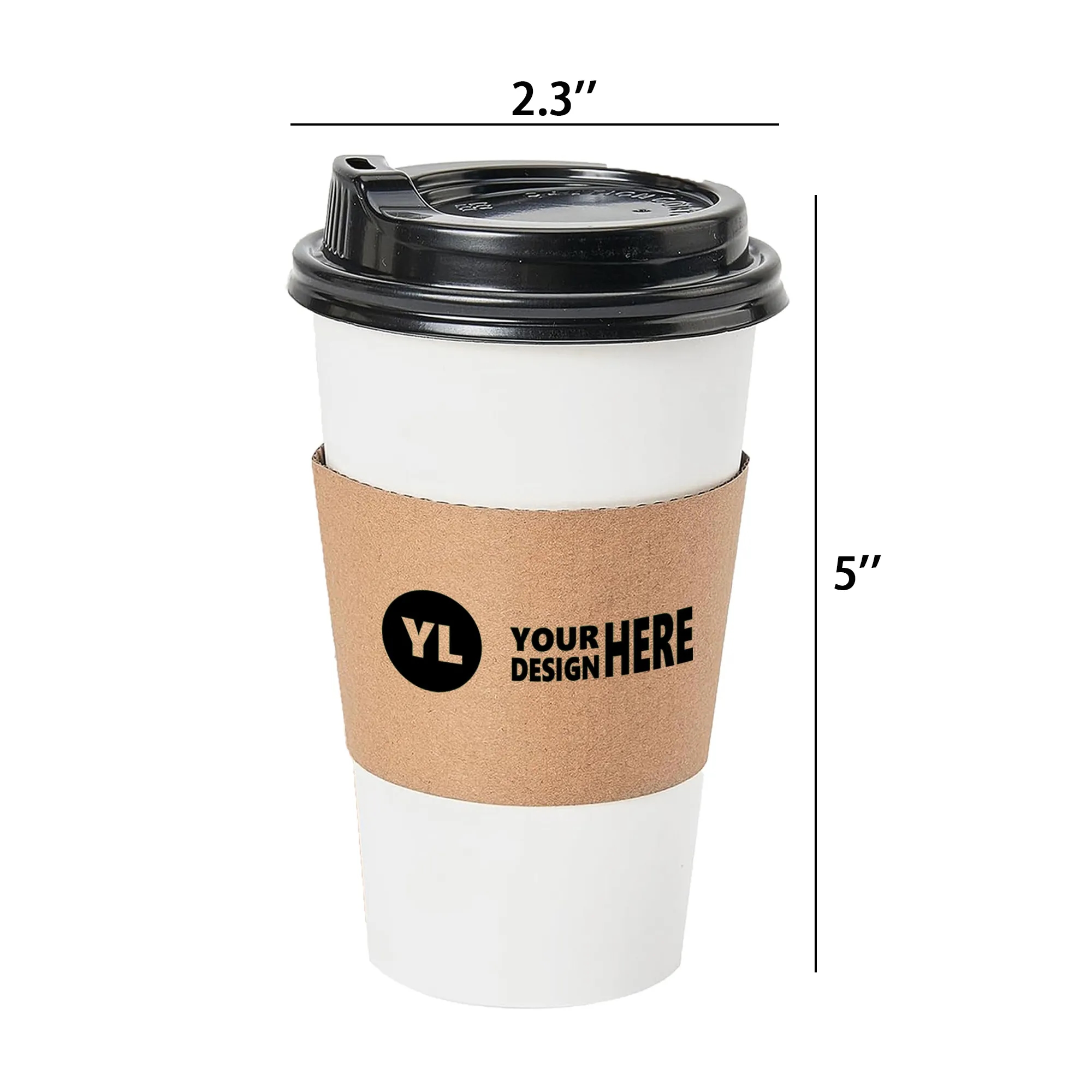 Kraft Paper Hot Cup Sleeve 2