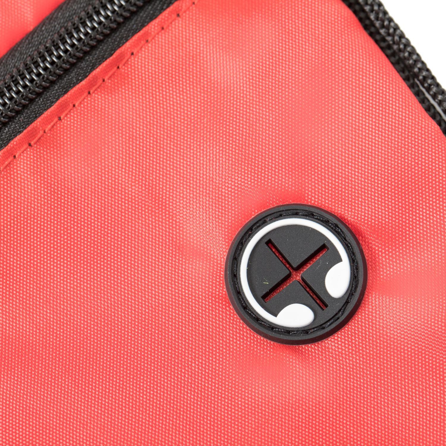 Tri-Color Drawstring Backpack with Earphone Slot & Front Zipper (14" x 18") 5