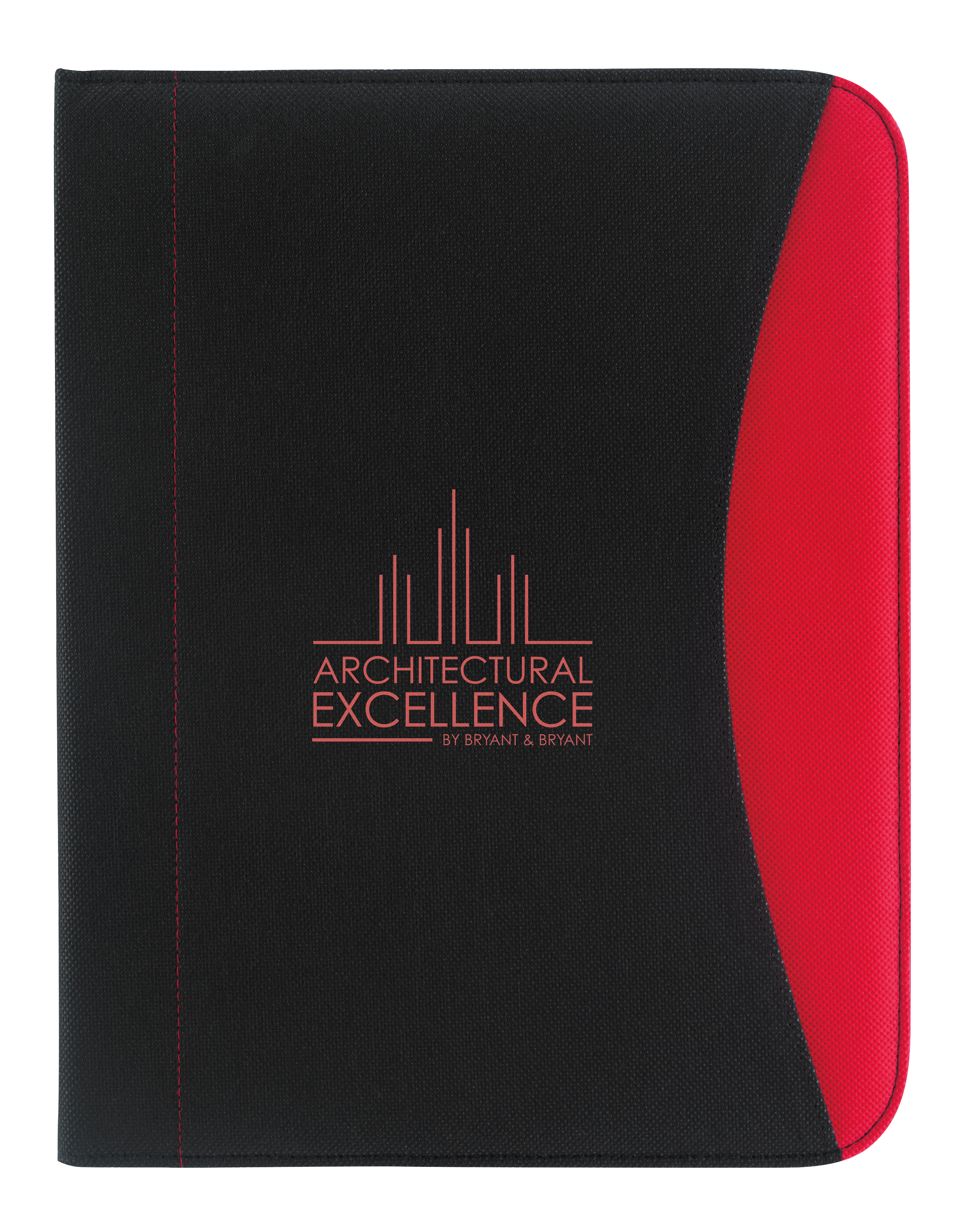 Good Value™ Non-Woven Curve Padfolio 4