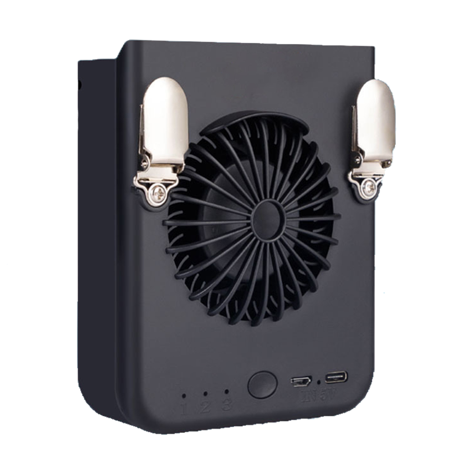 Abs Portable Waist Hanging Fan ?C Efficient And Convenient Cooling 5