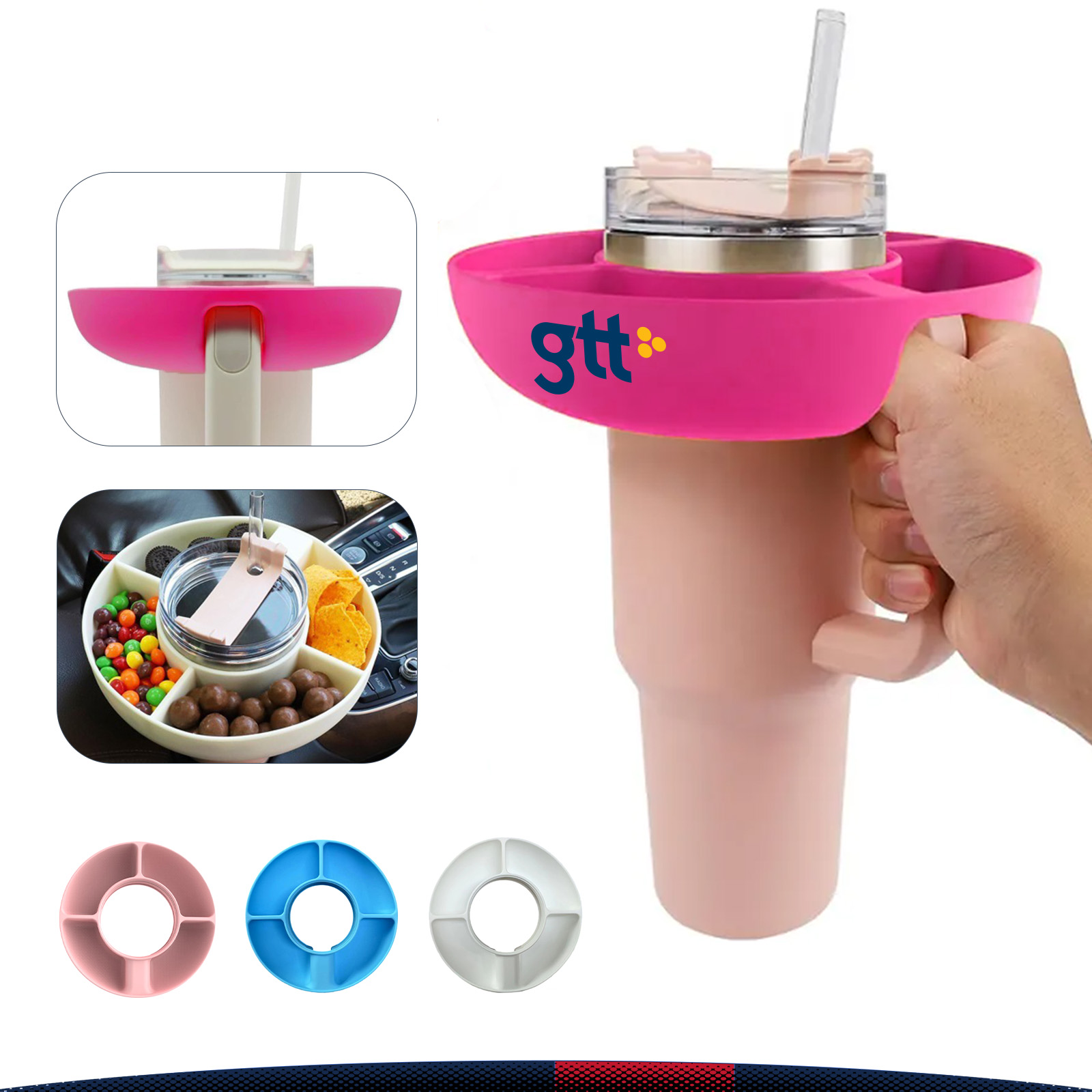 Round Stanley Cup Snack Bowl 4