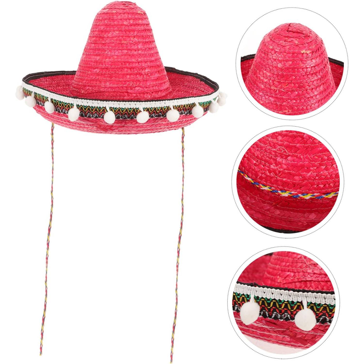Handmade Straw Hat for Children 5