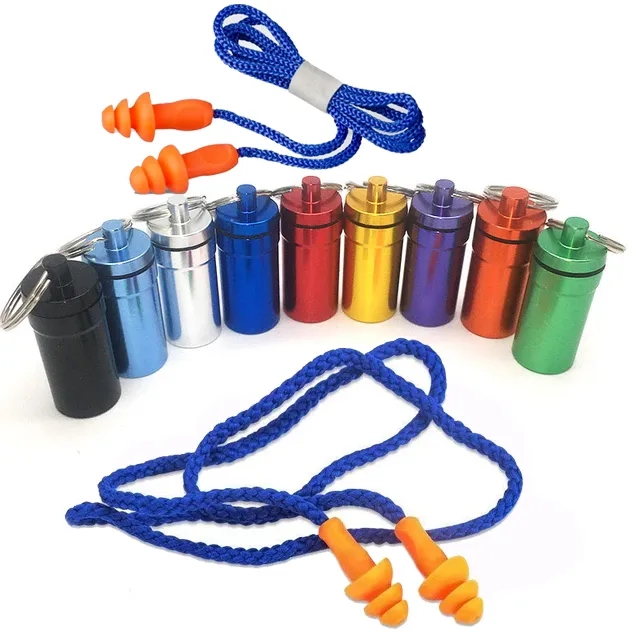 Reusable Silicone Ear Plugs with Carry Case 3