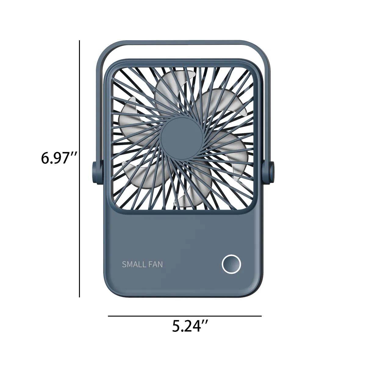 1200mA Folding Wall-mounted USB Portable Multi-Function Fan 4