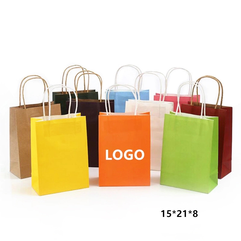 Natural Kraft Paper Gift Tote Bags 2
