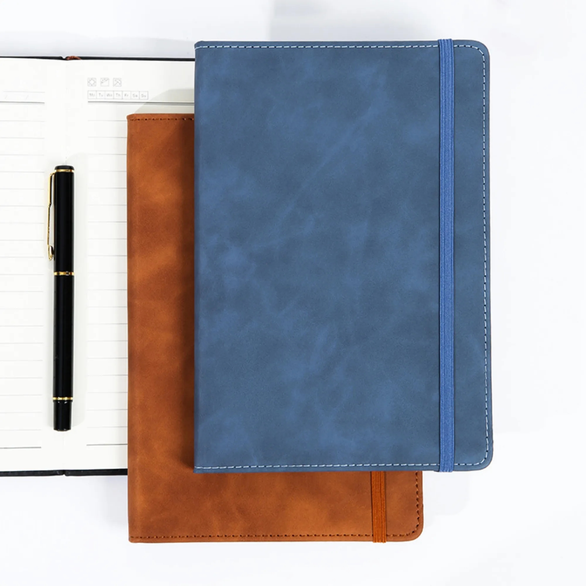 Full Color A5 Business Notebook With Pen Loop 4