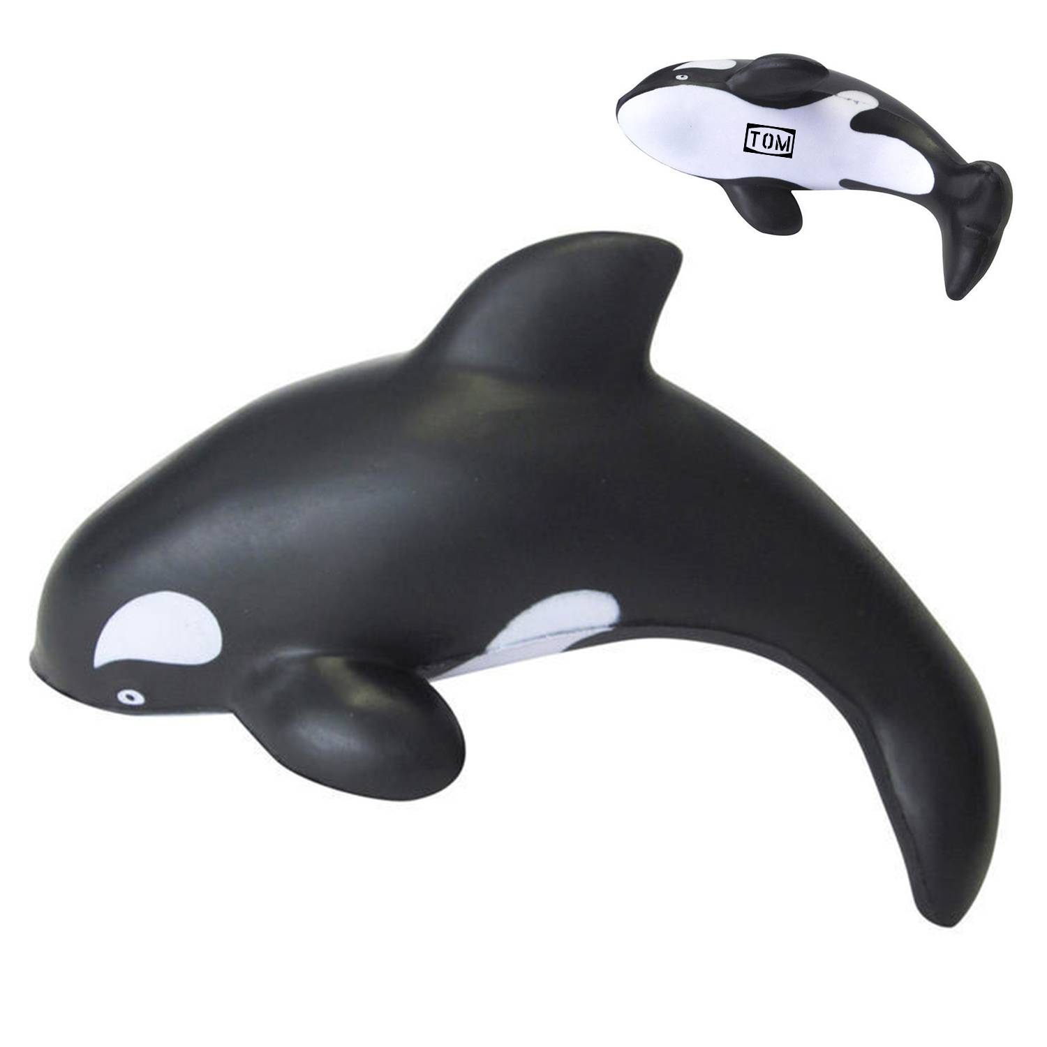 PU Simulated Whale High Elasticity Pressure Reducing Toy 3