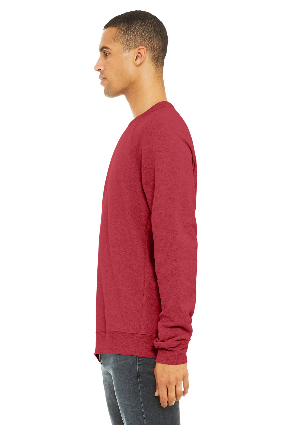 BELLA+CANVAS Unisex Sponge Fleece Raglan Sweatshirt. BC3901 83