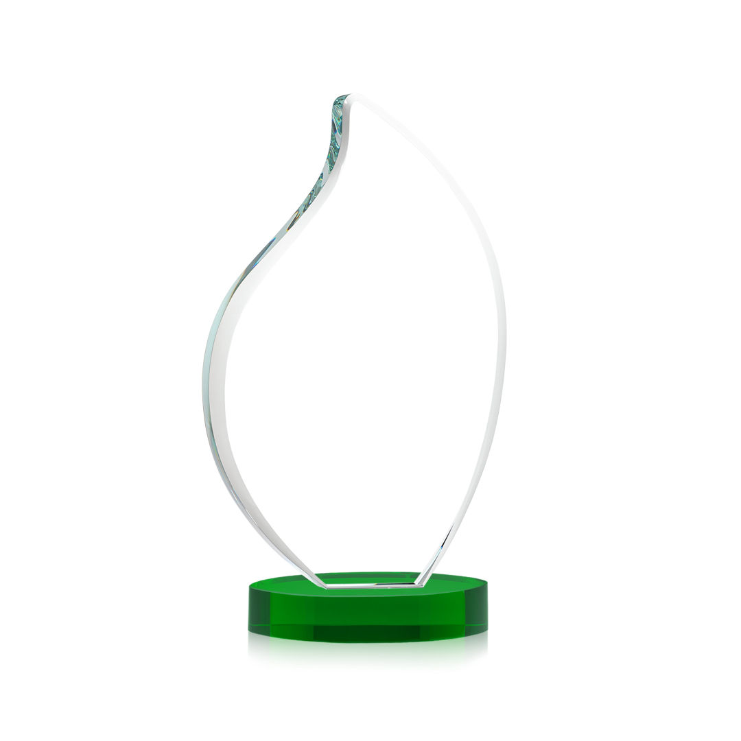 Odessy Flame Award on Alberton Base - Green 4