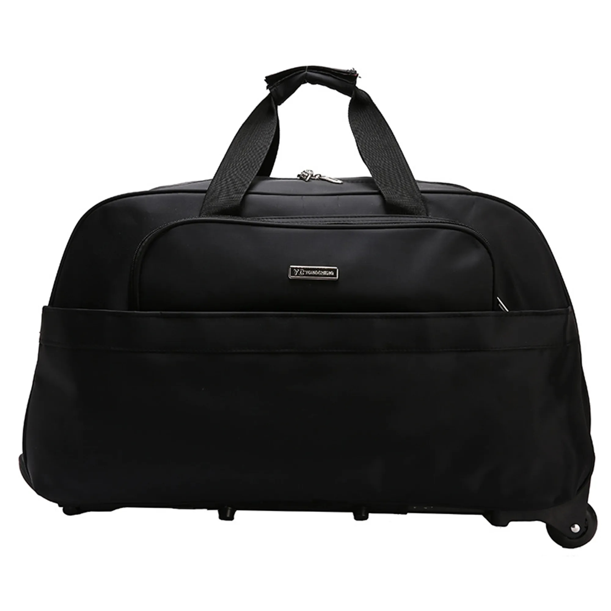Deluxe Rolling Duffel Bag With Pull Rod 5