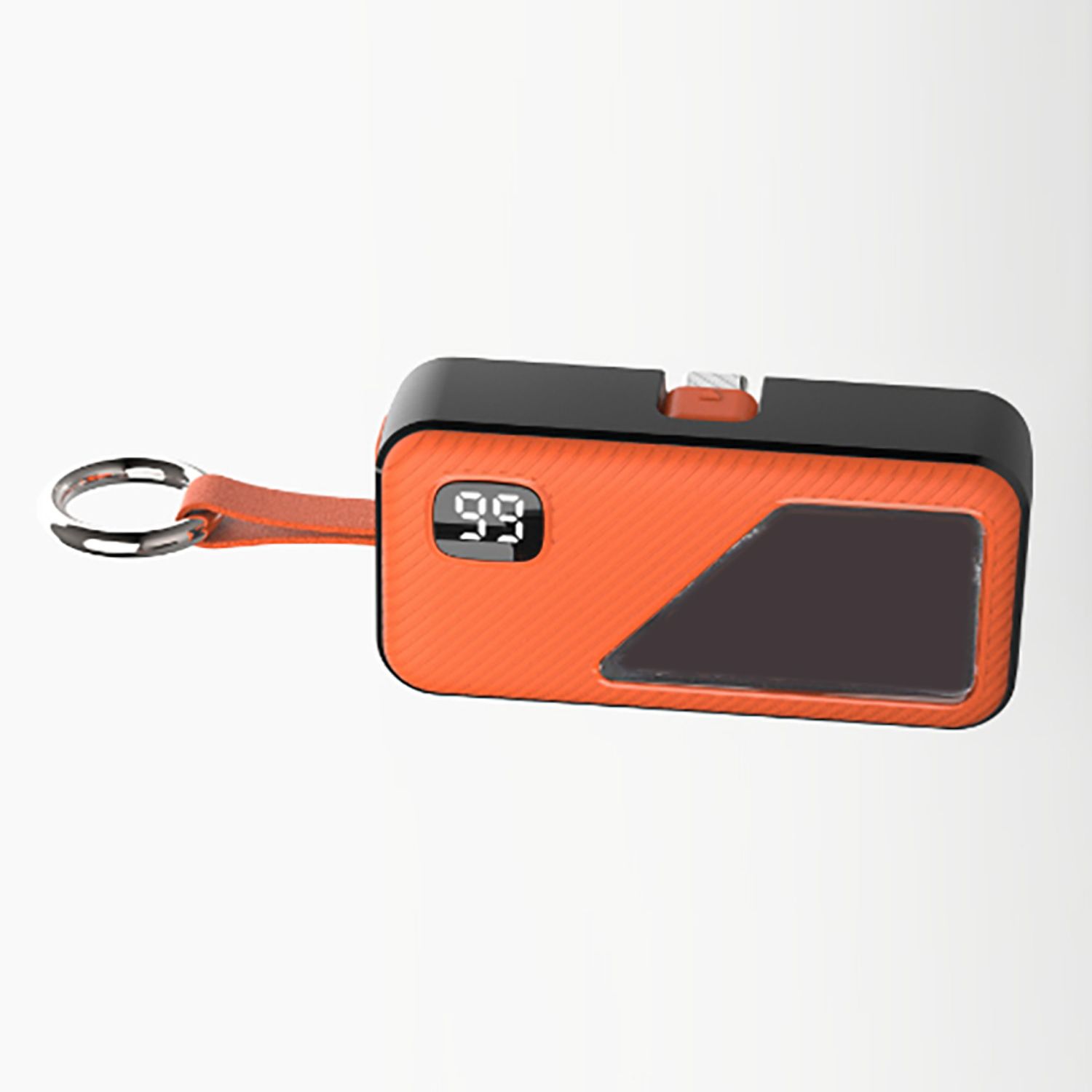 5,000 mAh 10W Power Bank with LED Display & Keychain 7
