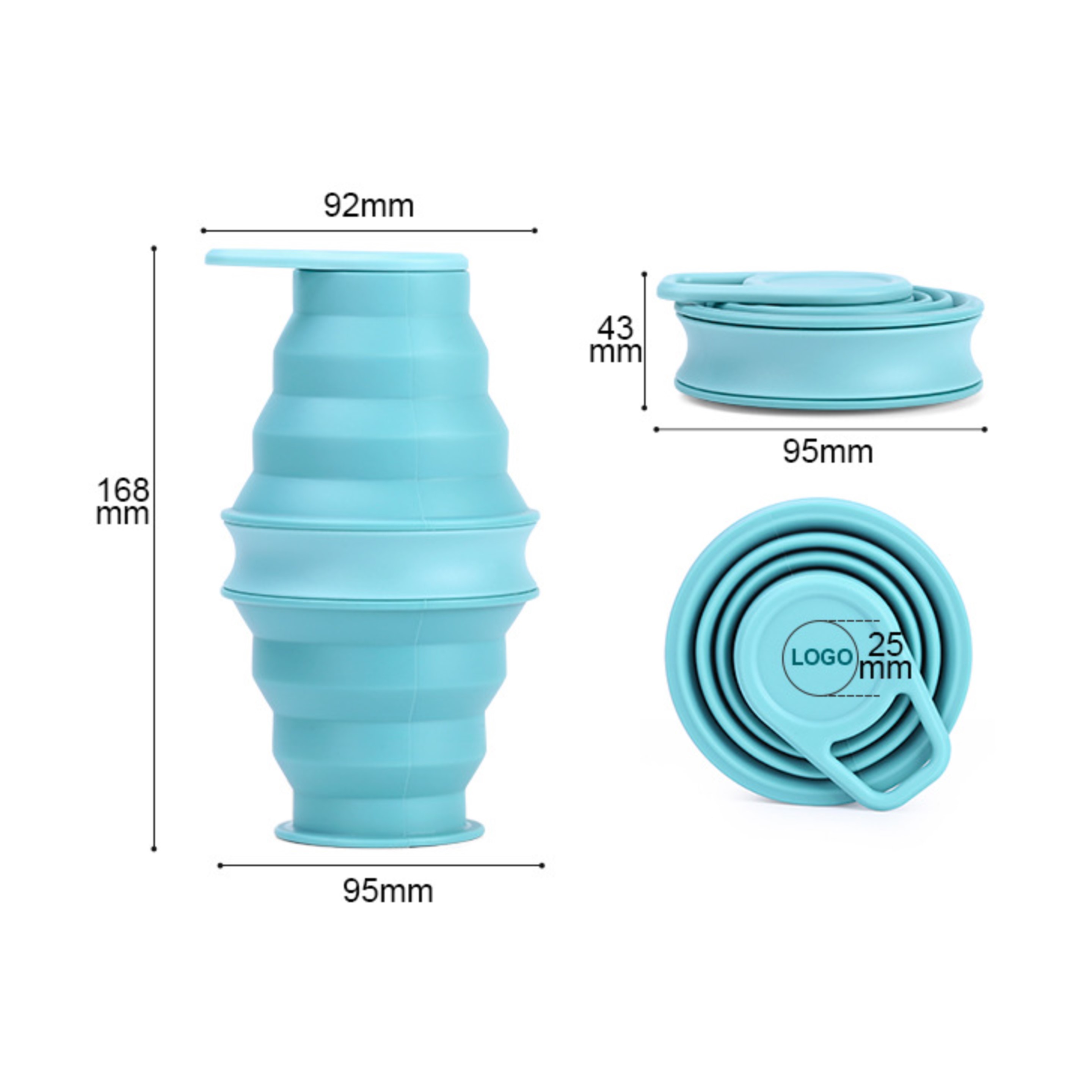Collapsible Water Bottle (direct import) 2