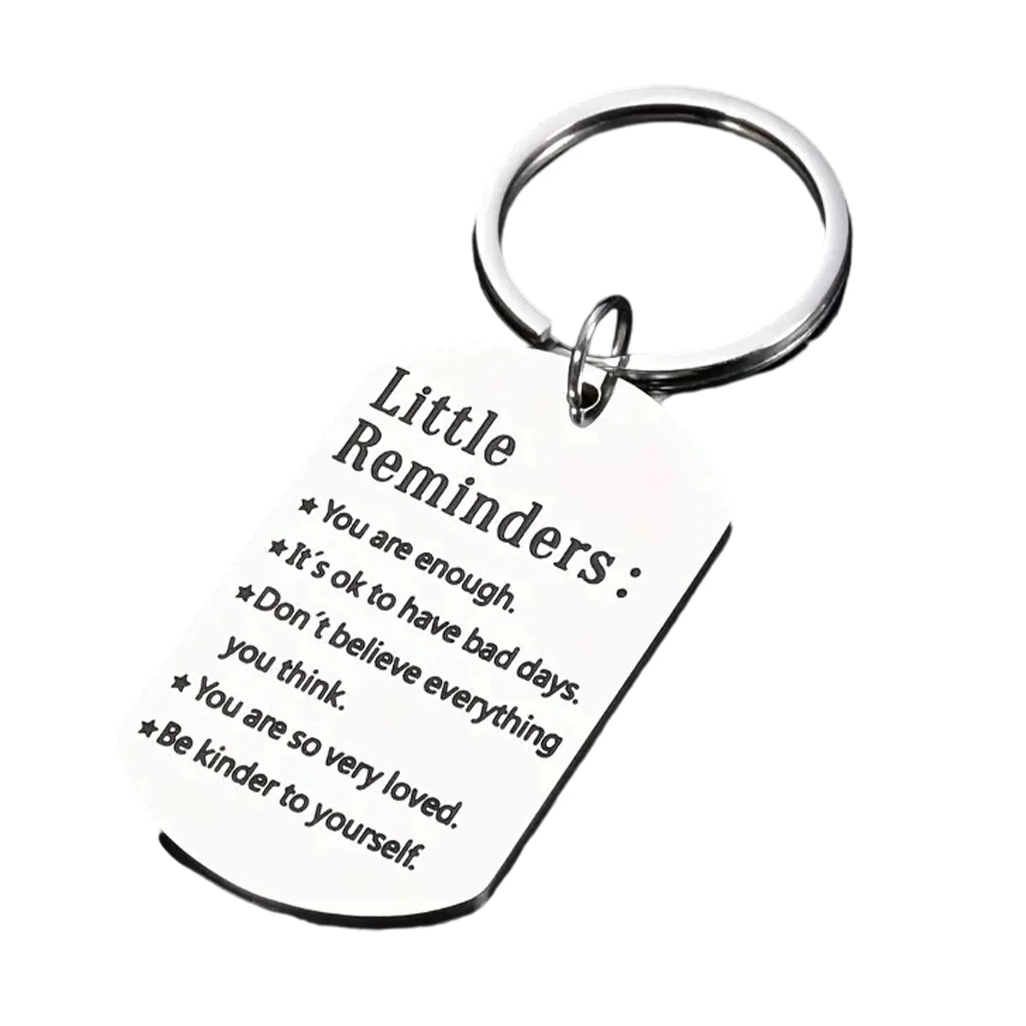 Stainless Steel Engraved Keychain for Custom Personalization 4