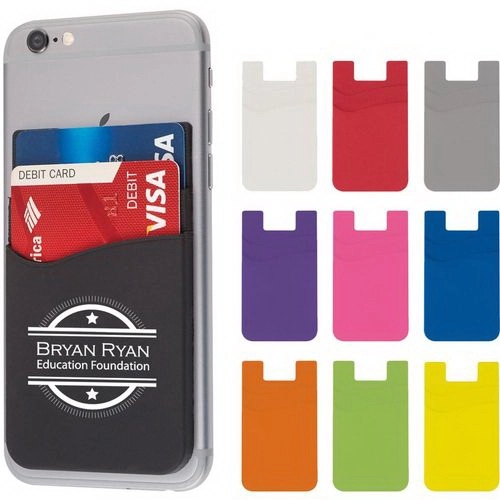 DUAL Silicone Pocket Phone Wallet 2