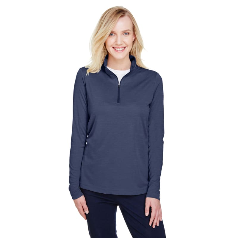 Team 365 Ladies' Zone Sonic Heather Performance Quarter-Zip 15