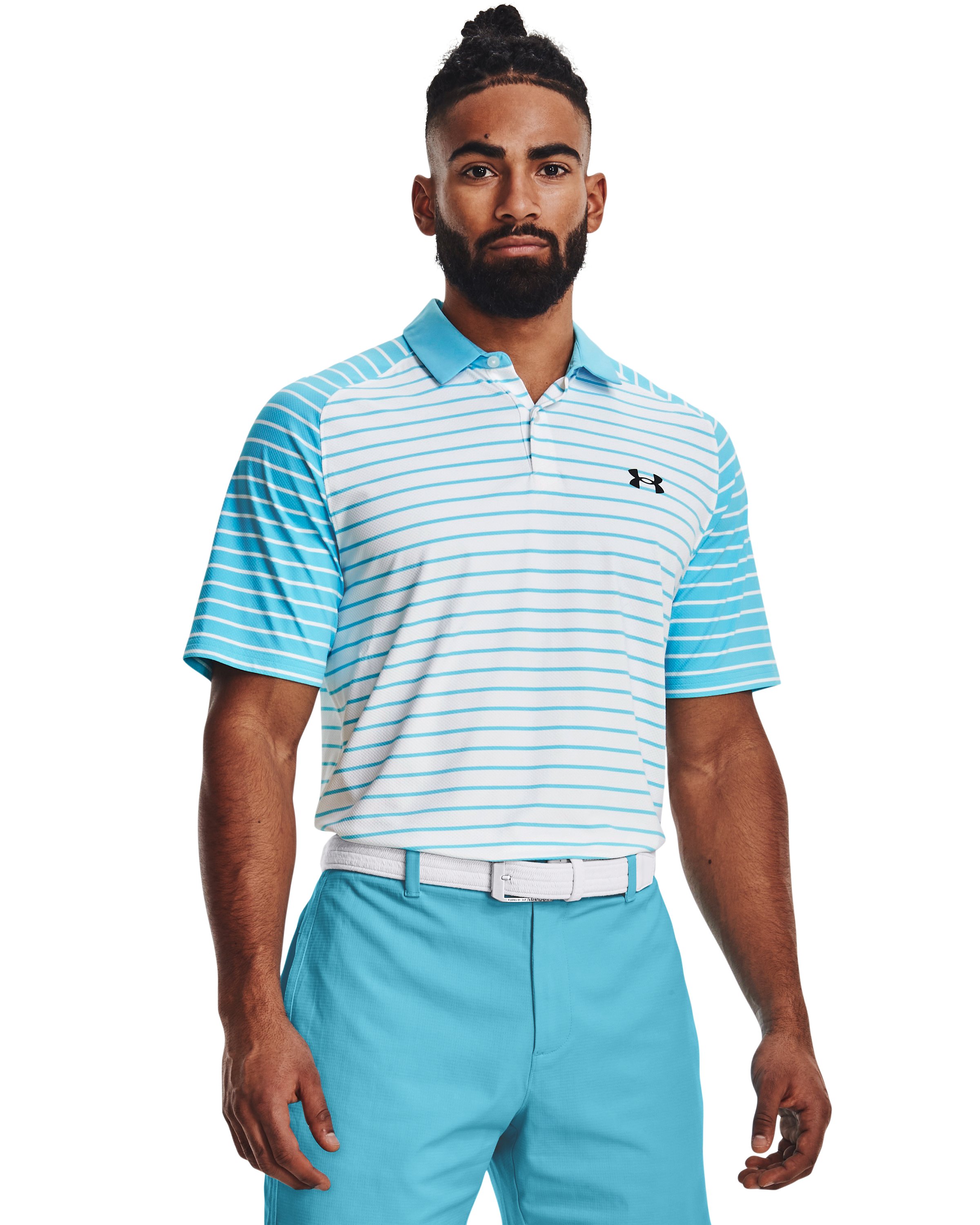 UA Iso-Chill Mix Stripe Men's Polo 3