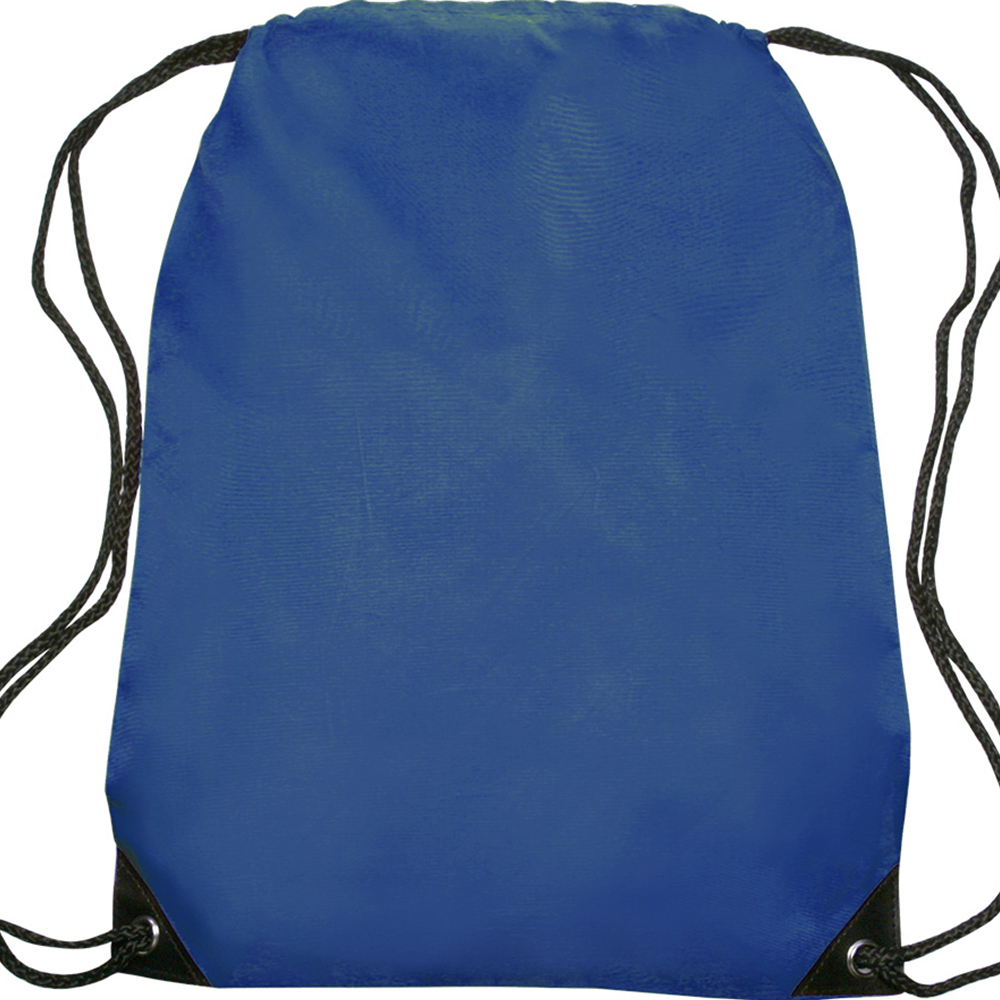 Black Trim Drawstring Bags