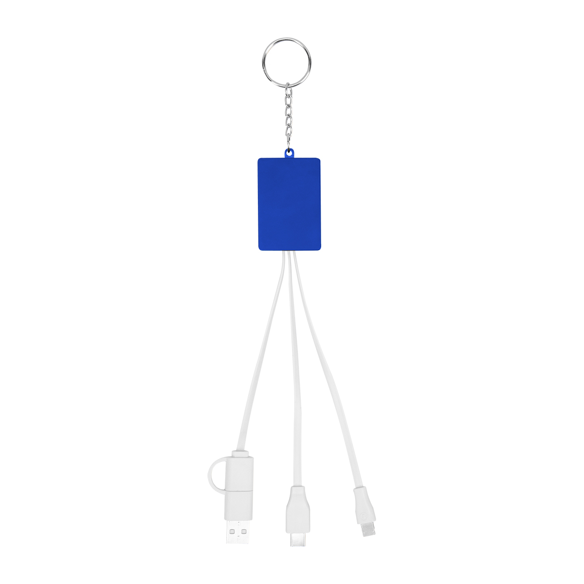 Multi-Charging Cable USB Hub Keyring 1