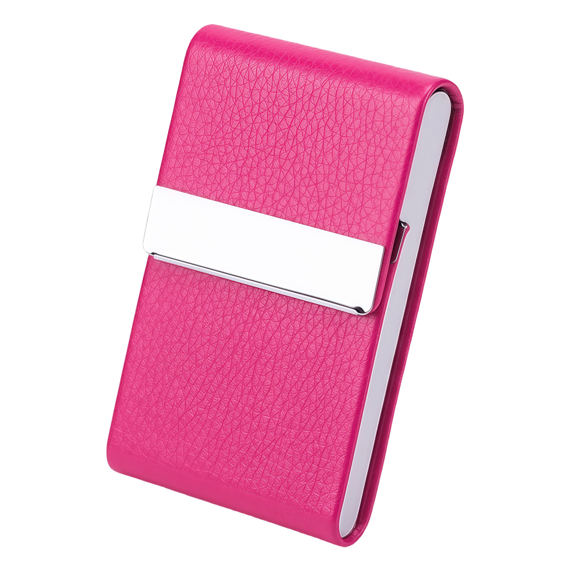PU Leather Magnetic Cigarette Case for Men 7