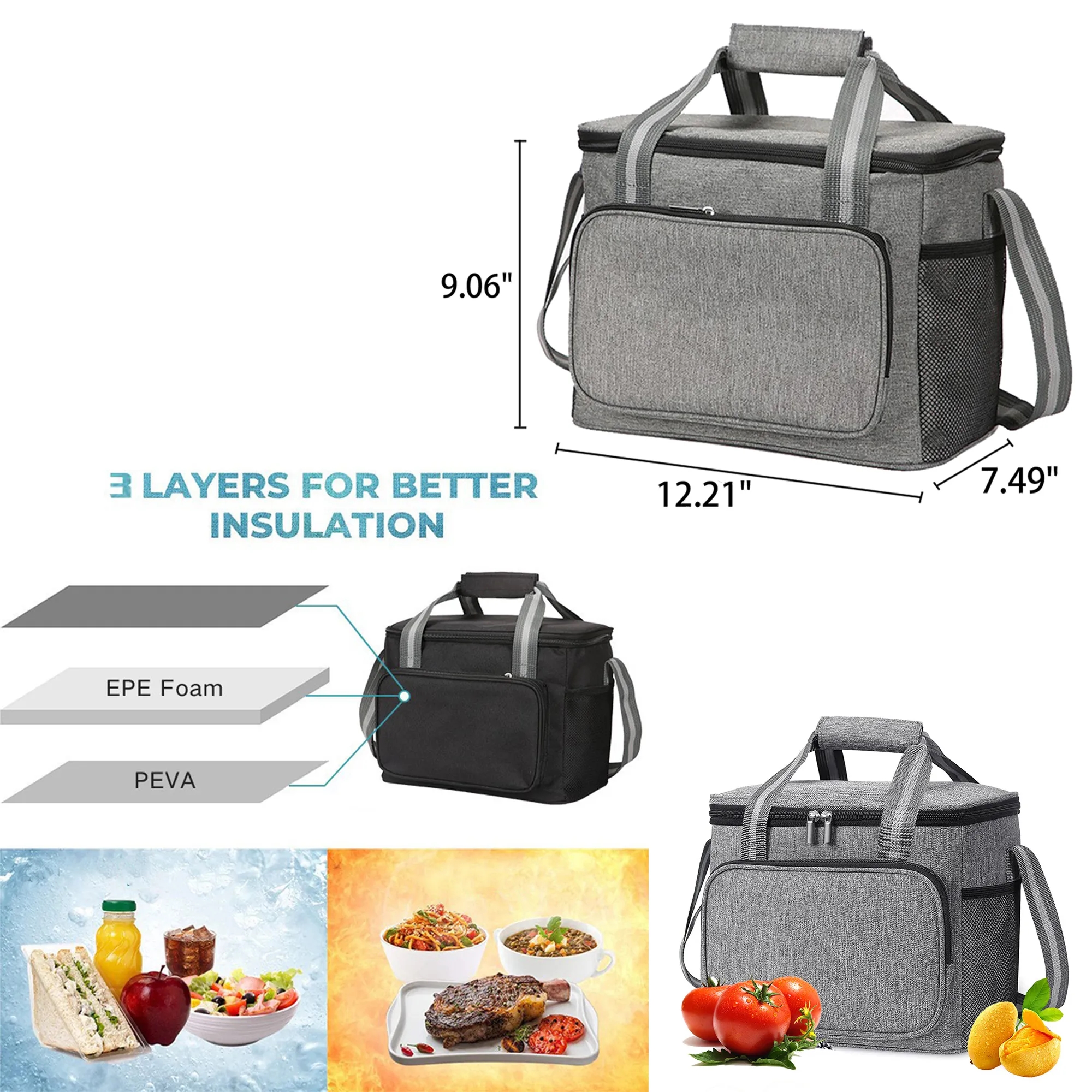 Insulation Cooler Lunch Bag 2